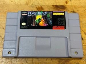 SNES Flashback The Quest for Identity - Authentic Game, Tested - Picture 1 of 8