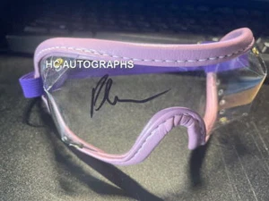 RYAN MOORE SIGNED AUTHENTIC JOCKEY GOGGLES-PURPLE -COA - Picture 1 of 1