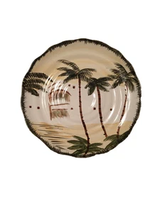 Einzelner 10,5" Essteller aus der Mulberry Home Collection, Casa Blanca Stil - Bild 1 von 4