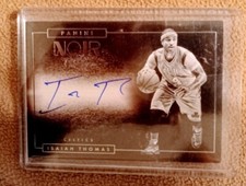 2015-16 Panini Noir Isaiah Thomas #41/49 auto card. Please read description!!