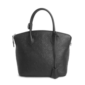 Louis Vuitton Lockit Revelation Handbag Calfskin Leather Noir Black Metal - Picture 1 of 13