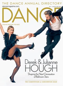DANCE Magazine July August 2025 Derek & Julianne Hough Cover - Imagen 1 de 1