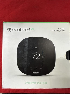 ecobee 3 lite Smart Thermostat Black EB-STATE3LT02 - Image 1 of 4