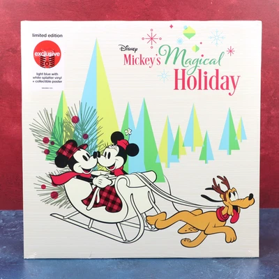Disney Mickey's Magical Holiday LP Light Blue Vinyl Target Excl W/ Poster Sealed - Image 1 of 4