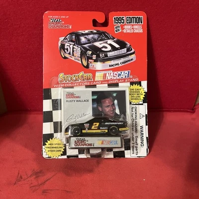 NASCAR Расти Уоллес #2 1:64 гонки чемпион запаса автомобиля 1995 издание. - Изображение 1 из 4