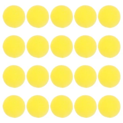  20pcs arpon jaune clown nez des accessoires de performance de scène amusant - Photo 1/4