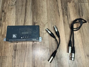 Kramer VS-4X 4x1 Balanced Audio Switcher – XLR – Works Great, Missing Button Cap - Picture 1 of 5