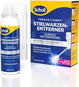 Scholl Freeze Away Stielwarzen-Entferner-Set, Entfernt Hautanhängsel in 1 Behand - Bild 1 von 8