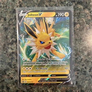 Jolteon V SWSH151 SWSH: Sword & Shield Promo Cards Holo - Picture 1 of 2