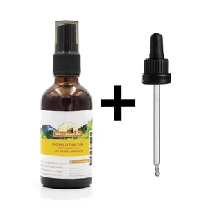 Propolis-Tinktur von ImkerPur, 50ml, Losung (20%), in medizinischem Alkohol - Bild 1 von 4