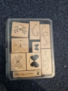 Stampin Up Flight Of The Butterfly Wooden Stamps - Picture 1 of 2