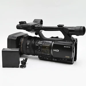 [Excellent++] SONY HDV Camcorder Black HVR-Z5J Video Camera - Picture 1 of 10