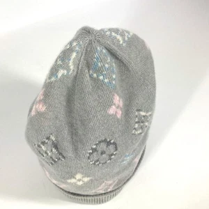 Louis vuitton cap monogram M70844 Bonnet Pop Monogram Beanie Wool/Cashmere Auth - Picture 1 of 12