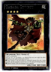 Gagaga Cowboy WIRA-EN043 Wing Raiders 1st Edition NM - Picture 1 of 2