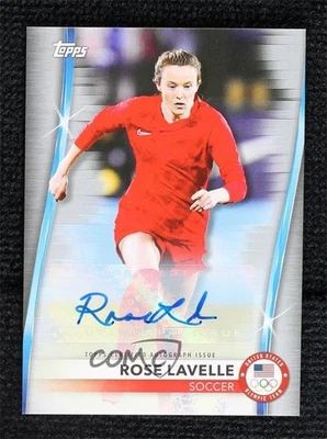 2021 US Olympic & Paralympic Team and Hopefuls Silver /50 Rose Lavelle #11 Auto - Image 1 of 2