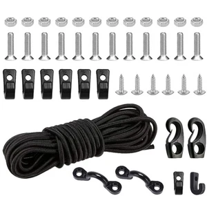 Bungee Cord Kit Miss Cords for Kayaks Accessory Boat Rope with Clip Strap - Picture 1 of 11