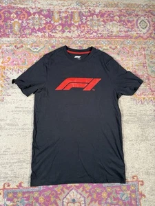 Formula 1 One Black T Shirt Official Size M New - Picture 1 of 6