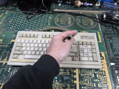 Compaq III Portable EXACT-INTACT-WORN KEYBOARD ONLY-MARKS-FRAY-Just OK-READ - Image 1 of 4