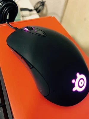 STEELSERIES Gaming Mouse Wired High Precision Sensei Ten 62527 Used JP - Image 1 of 4