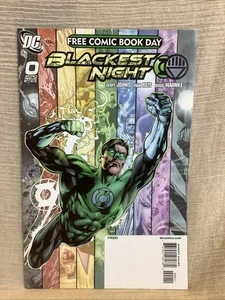 Blackest Night #0 DC Comic Buch eingetütet & mit Kartonunterlage - Bild 1 von 5