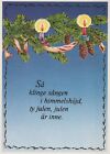 Neujahr Weihnachten KERZE Vintage Ansichtskarte Postkarte CPSM #PAV305.D