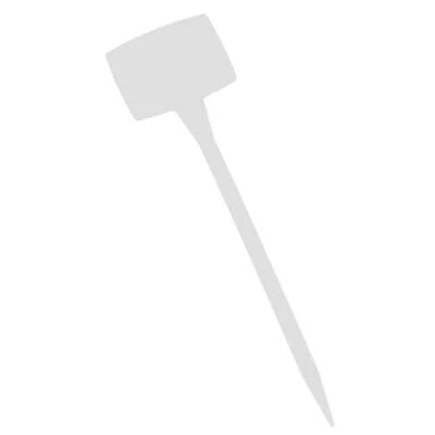 FLORAL-DIREKT 18 Pflanzenschilder 30cm Stecker Preisschildhalter Etikettenhalter Kunststoff