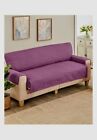 Regent Plum Quilted Sofa Cover - 110" Wide x 70" Long - Couch Protection