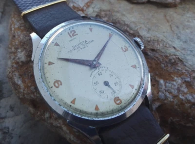 Invicta a chaux de fonds - Incabloc -Incastar- Movimento Eta 1120 carica manuale - Immagine 1 di 4