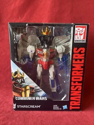 Figura de acción Transformers Starscream Combiner Wars Leader Class nueva en caja Foto 1 de 2