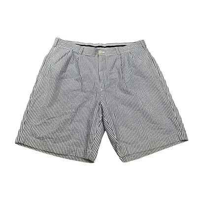 Brooks Brothers Shorts Men 38 Blue White Seersucker Cotton Summer Classic Preppy - Image 1 of 4