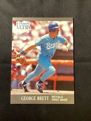 1991 Fleer Ultra - #144 George Brett - Image 1 of 2