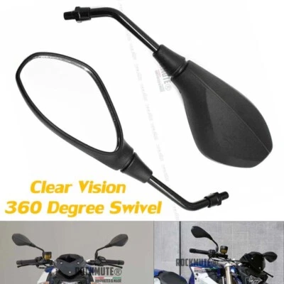 Espejo retrovisor izquierdo derecho para YAMAHA XSR900 XSR700 par de ángulo ajustable Foto 1 de 4