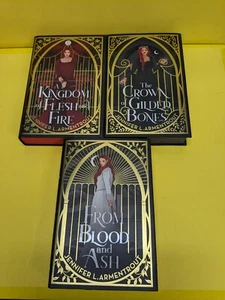 From Blood And Ash Set Of 3: Fairyloot Exclusive by Jennifer L. Armentrout - Foto 1 di 11