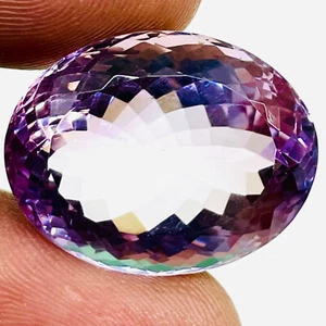 VVS 30.85 Ct Natural Bolivian Pink Amethyst Dazzling Pendant Size Loose Gemstone - Picture 1 of 21