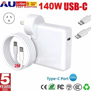 140W PD USB C Charger Power Adapter for Mac Book Pro 16,15,14,13" Power Supply - Picture 1 of 12