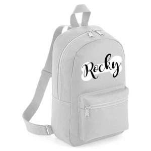 Personalisierter Hunderucksack, Welpengeschenk, Hundetragetasche Rucksack, Hundemama MBD - Bild 1 von 3