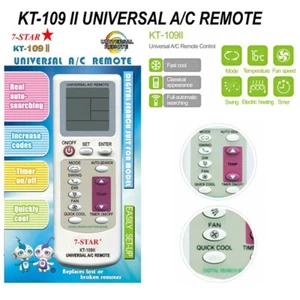 Universal Aircon Remote Control KT-109II for all Air Conditioners For All Brand - Picture 1 of 11