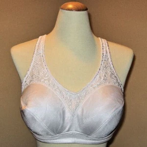BREEZIES Lace Trim Underwire Support Bra with UltimAir Lining A45771 WHITE 34B - Picture 1 of 1