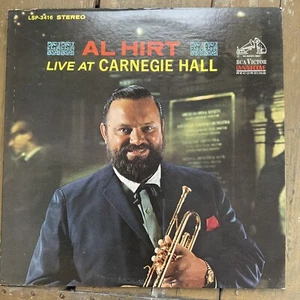 Al Hirt/Live At Carnegie Hall/RCA STEREO EX/EX Custom Lined Inn Poly Alb Sleeve - Picture 1 of 5