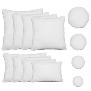 Pack de 4 almohadas de relleno almohadas de poliéster almohadas de sofá almohadas interiores sofá - Imagen 1 de 256