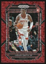 2022-23 Panini Prizm Prizms Fast Break Red #228 Jabari Smith Jr. RC /100