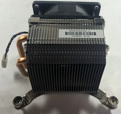 HP ProDesk 400 G1 Microtower Cooling Fan & Heatsink Assembly- 730366-001 - Image 1 of 2