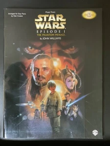 Star Wars Episode I the Phantom Menace Piano Arrangements, Book and Poster - Picture 1 of 6