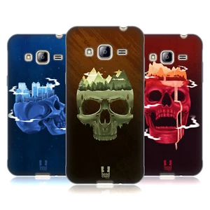 HEAD CASE DESIGNS LANDSCAPE SKULLS SOFT GEL CASE FOR SAMSUNG PHONES 3 - Picture 1 of 10