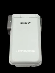 SONY HDR-GW77V Digital HD Video Camera Recorder Handycam White Very Good - Picture 1 of 4
