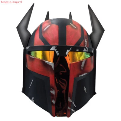 Star Wars Gar Saxon Cosplay Accesorios Casco Alta Gama Réplica Usable Máscara de Resina Foto 1 de 4