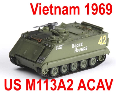 Easy Model 1/72 US M113A2 Tracked Armoured Carrier Vietnam 1969 #35005 - Image 1 of 4