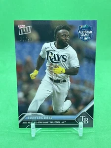 2023 Topps Now Randy Arozarena MLB All-Star Game Rays #ASG-RA Black Parallel /99 - Picture 1 of 3