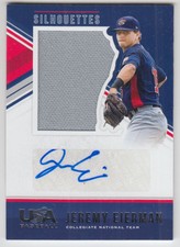 2018 USA BB Stars/Stripes Silhouettes Signature Jerseys #10 Jeremy Eierman