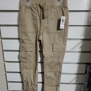 Boys Cargo Pants With Draw String 3T Khaki Old Navy - Picture 1 of 4